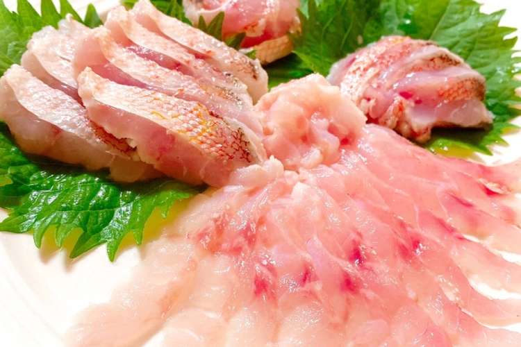 甘鯛の刺身 アマダイの捌き方 松皮造り レシピ 作り方 By 1cchie クックパッド 簡単おいしいみんなのレシピが359万品