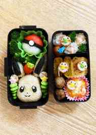みんなの キャラ弁 ポケモン イーブイ レシピが42品 クックパッド
