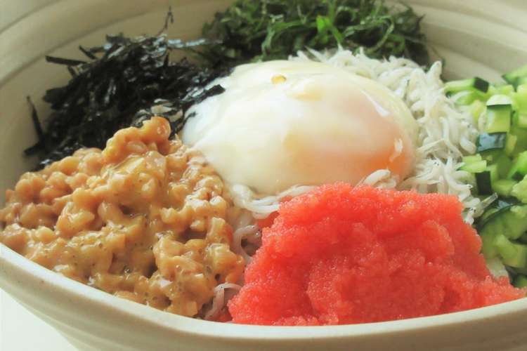 しらすと明太子と納豆のバクダン丼 レシピ 作り方 By ﾋﾟｰさんのﾟｰﾟﾟ クックパッド 簡単おいしいみんなのレシピが366万品