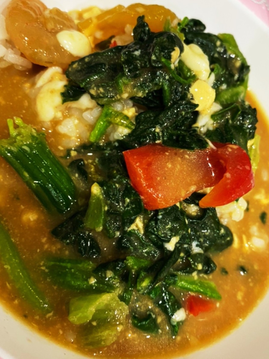 ローストレッドクリのココナッツカレースープのレシピ