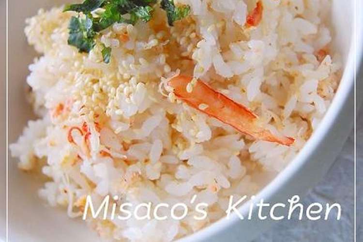 簡単 かに缶の炊き込みご飯 レシピ 作り方 By Misacoco クックパッド 簡単おいしいみんなのレシピが361万品