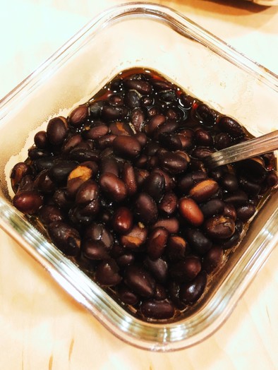 豆缶で超簡単　美味しい煮豆♡ 作り置きにの写真