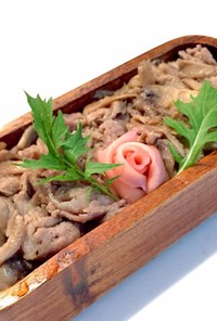 豚肉と舞茸 炒め