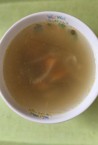 【保育園給食】レンズ豆のスープ