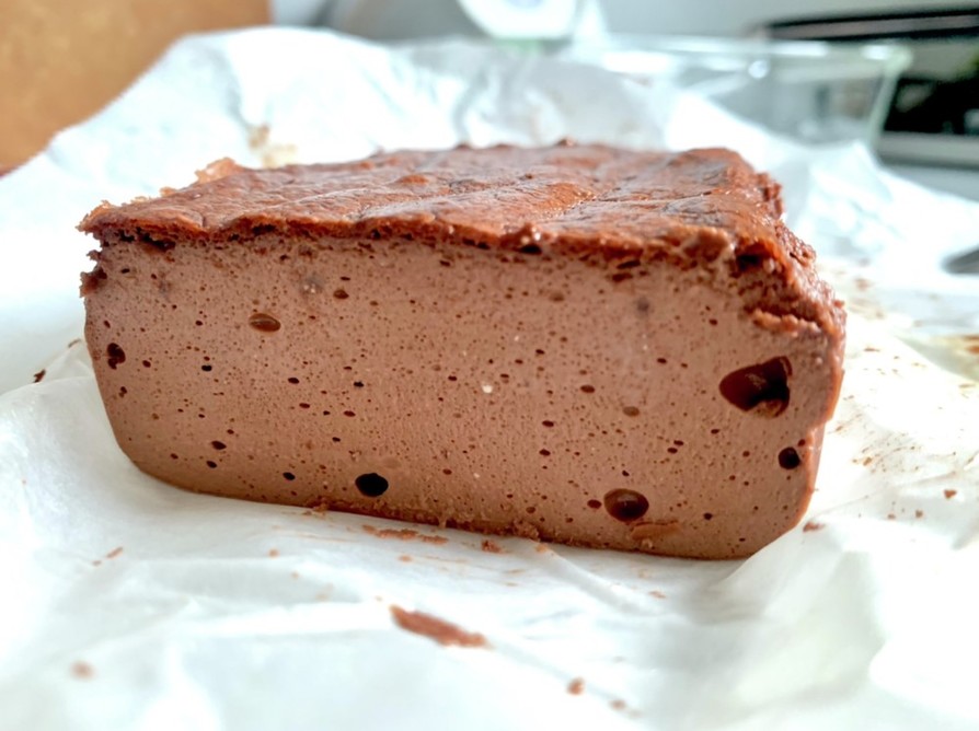 ケトジェニック ココアチーズケーキの画像