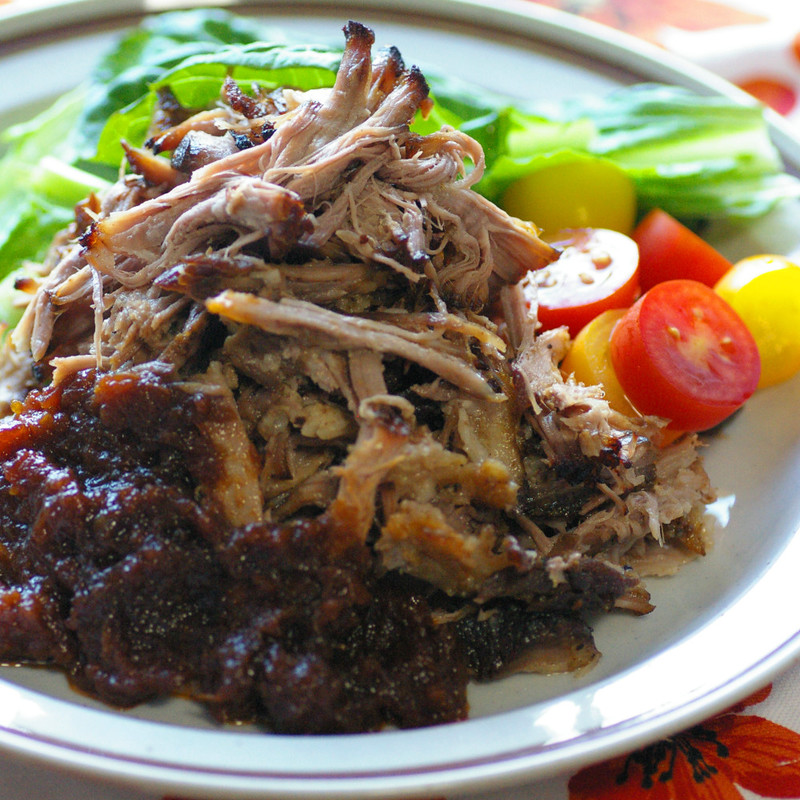 グルテンフリーのクロックポットプルドポークのレシピ