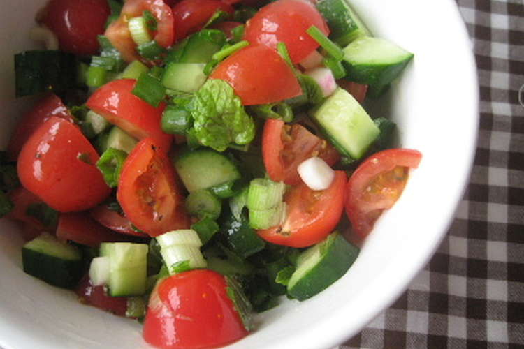 トルコのサラダ チョバンサラタス レシピ 作り方 By Moritaya クックパッド 簡単おいしいみんなのレシピが356万品