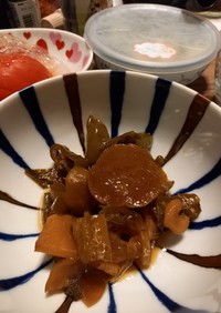 きゅうりと生姜の煮物