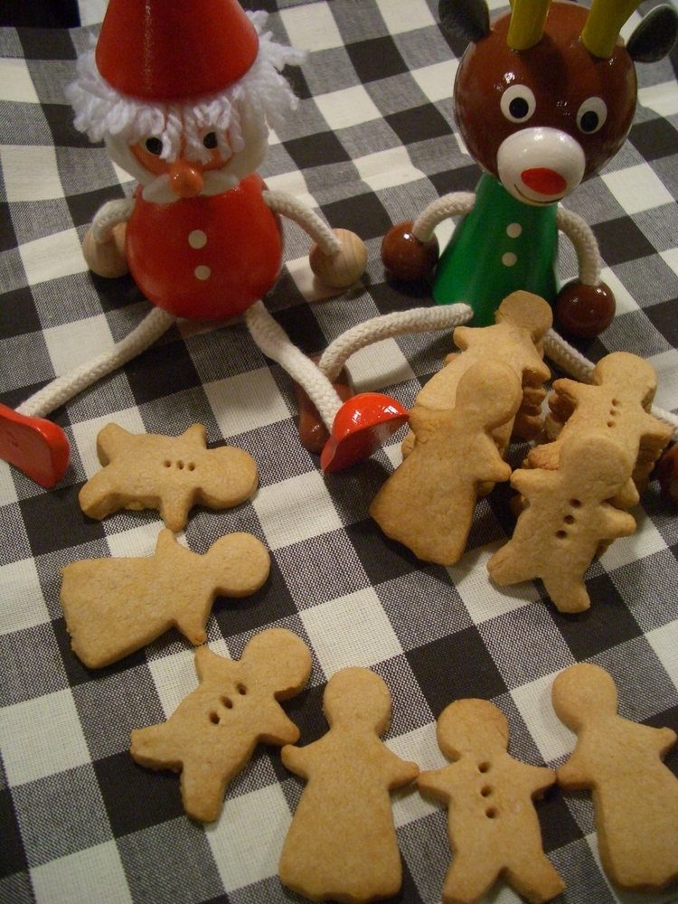 クリスマス☆和風ジンジャーマンクッキーの画像