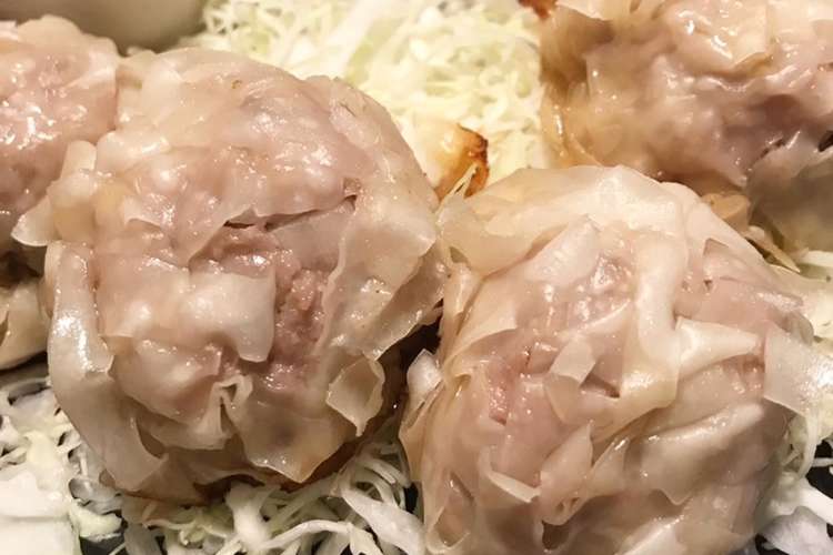 包まず簡単 蒸し焼き花シュウマイ レシピ 作り方 By アイコ15 クックパッド 簡単おいしいみんなのレシピが362万品