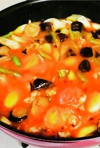 リコピンリッチ＆夏野菜で作るカポナータ