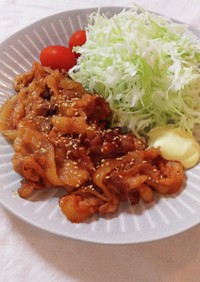 韓国風焼肉　ヤンニョム豚カルビ風