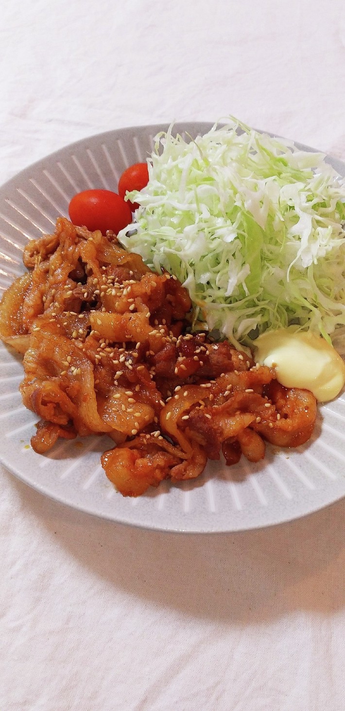 韓国風焼肉　ヤンニョム豚カルビ風の画像