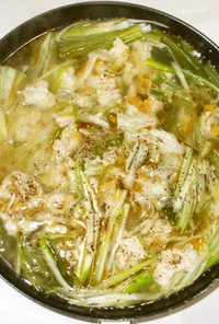 長ネギ中華スープ♪簡単夏風邪の食養生