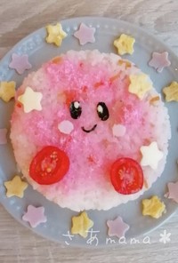 簡単ちらし寿司ケーキ♪星のカービィ☆