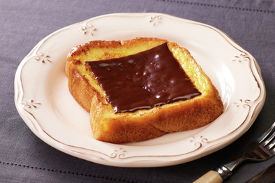 生チョコフレンチトーストの写真