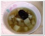 風邪を引いたら！梨と大根スープの画像