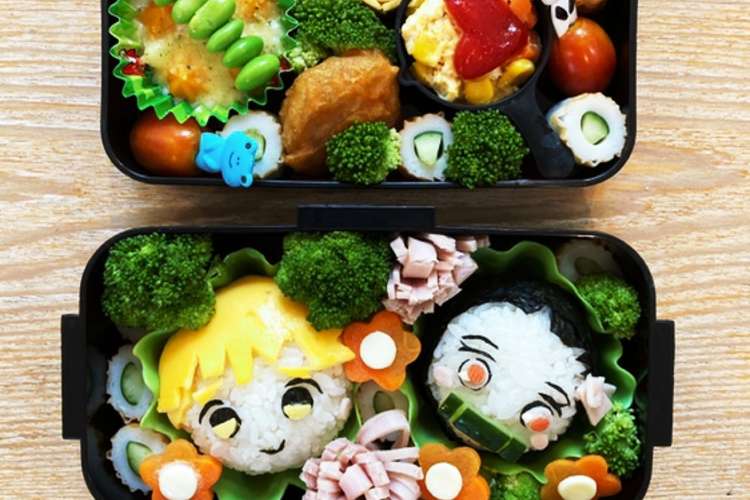 キャラ弁 鬼滅の刃 善逸 ねず子 レシピ 作り方 By Ktmommy クックパッド 簡単おいしいみんなのレシピが376万品