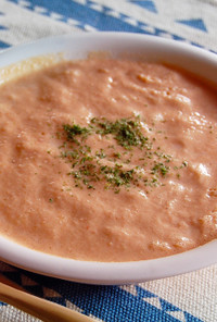 【トマト消費】冷製クリーミートマトスープ