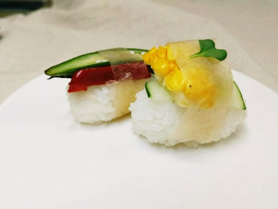 ベジート巻き 野菜のお寿司の画像