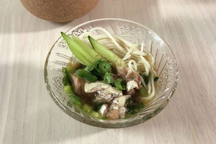 鯖缶そうめん レシピ 作り方 By Shino クックパッド 簡単おいしいみんなのレシピが359万品