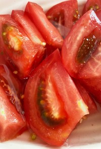 簡単！夏に食べたいトマトの酢の物