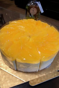 オレンジ＆マンゴーチーズケーキ