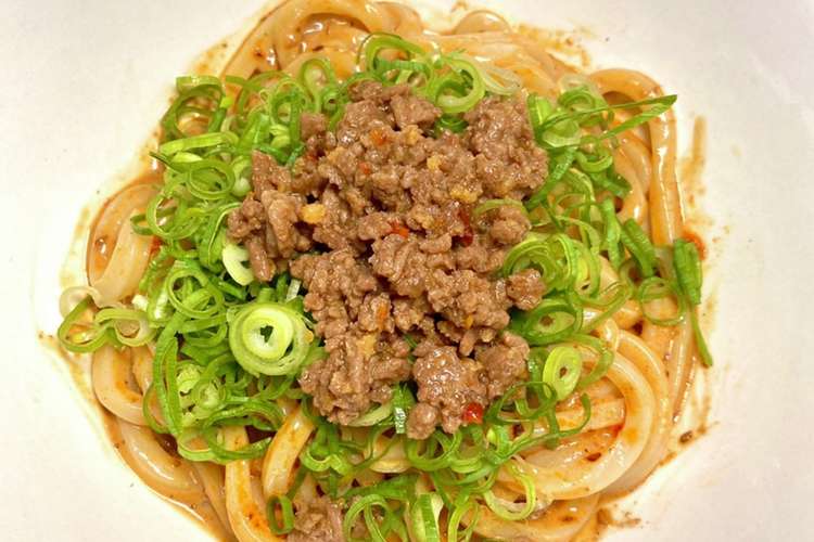 はなまる 冷やし赤坦々うどん レシピ 作り方 By ヨッシーよし丸 クックパッド 簡単おいしいみんなのレシピが366万品