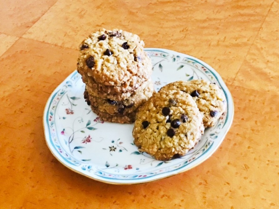 全粒オートミールクッキーのレシピ