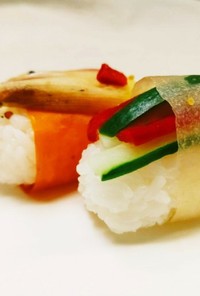 ベジート巻き 野菜のお寿司 ミョウガ