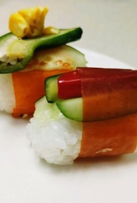 ベジート巻き 野菜のお寿司 オクラ