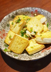台湾家庭料理★蔥燒雞蛋豆腐★