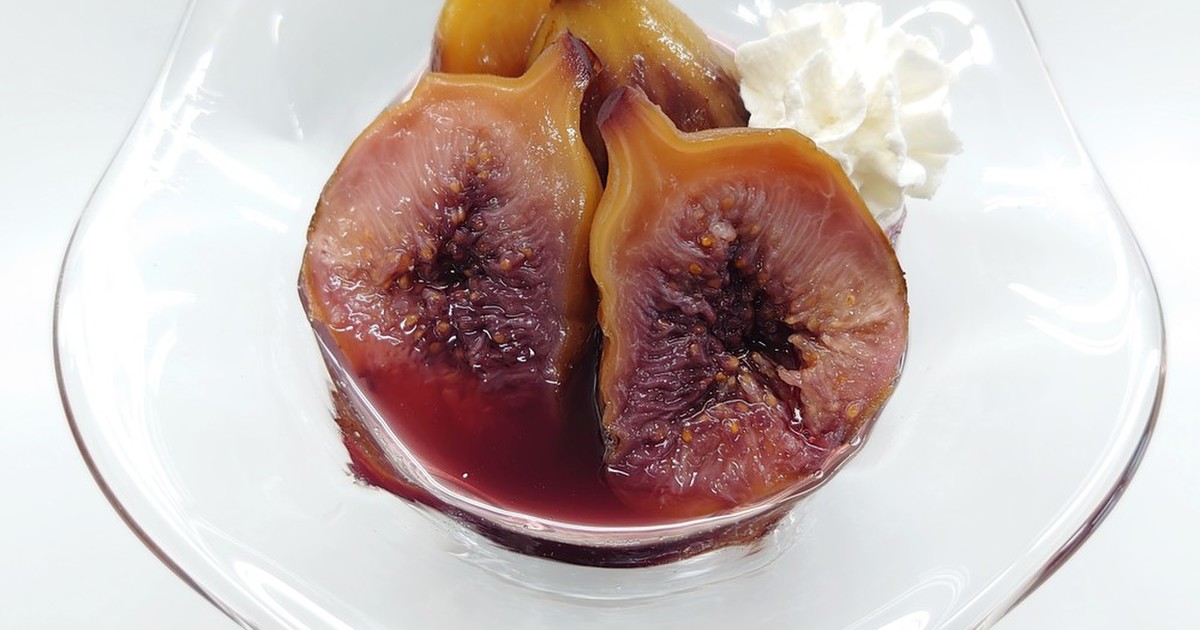 大人の味 わかやまいちじくのコンポート レシピ 作り方 By 和歌山県食品流通課 クックパッド 簡単おいしいみんなのレシピが357万品