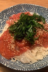 夏の新定番『絶品トマト素麺』