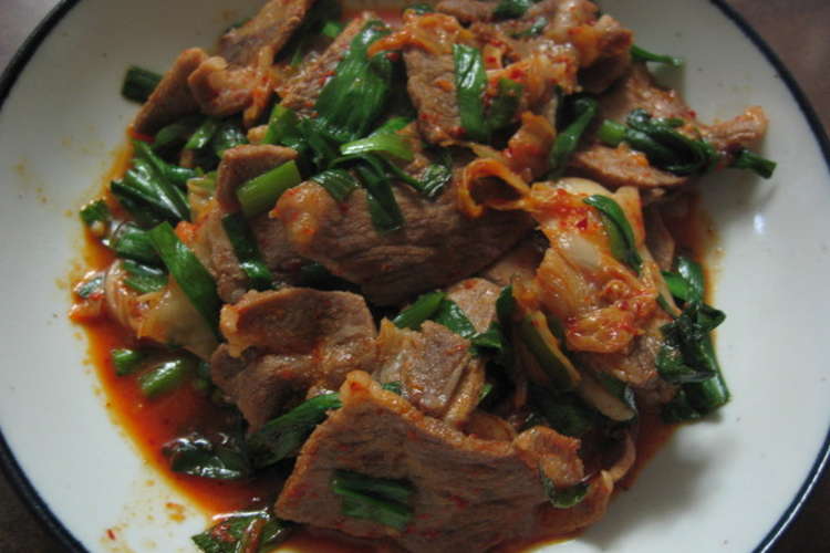 調味料なしの豚キムチ レシピ 作り方 By ミントティ クックパッド