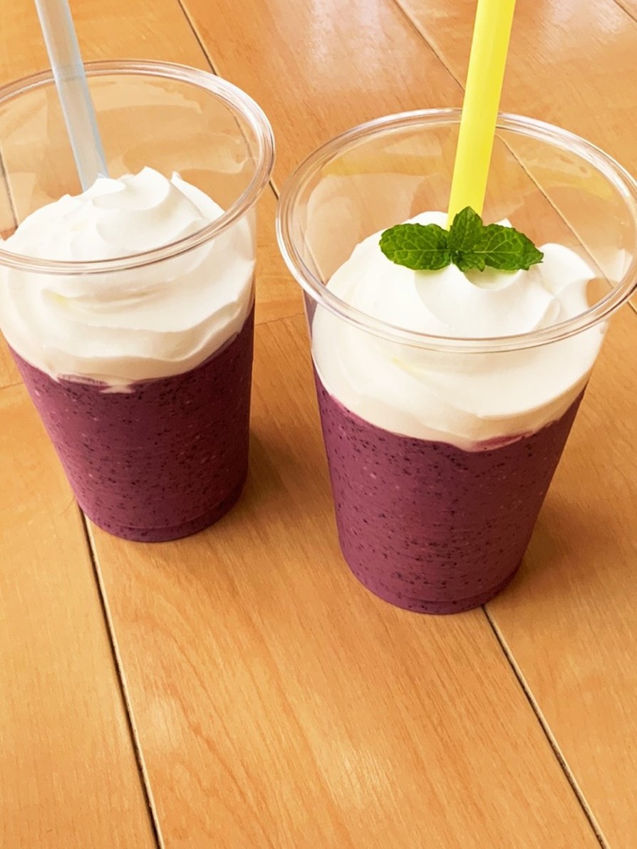 ビーツとブルーベリーのスムージーのレシピ
