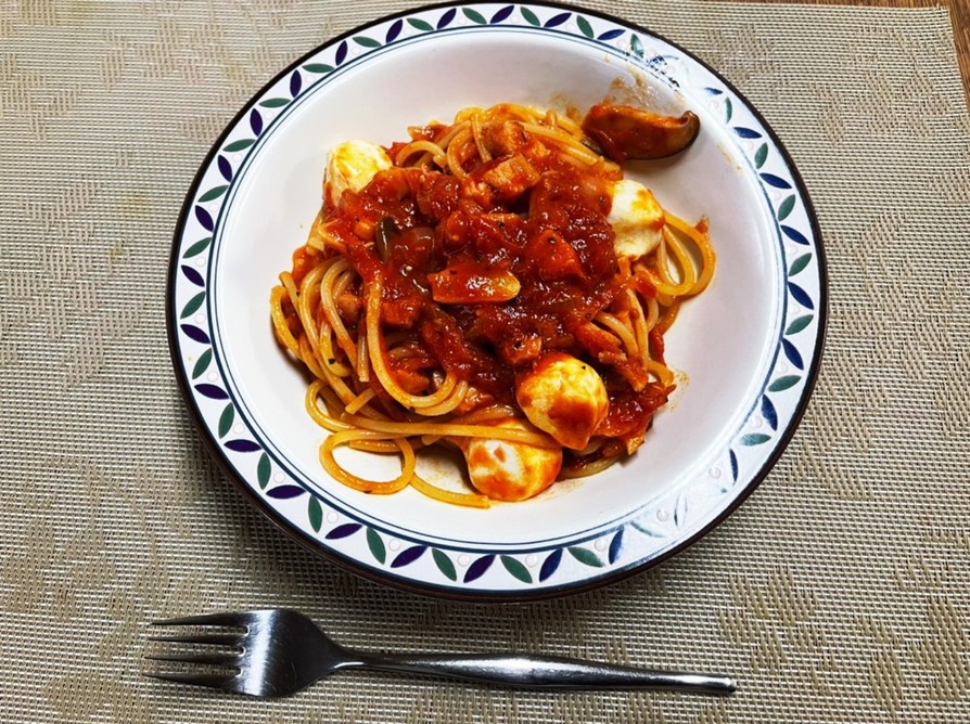 本格トマトスパゲティの画像
