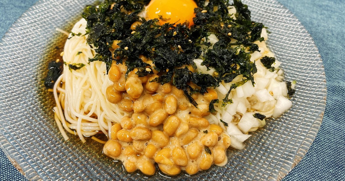 韓国風！ネバトロ素麺 by ニコニコのり 【クックパッド】 簡単おいしいみんなのレシピが356万品 韓国風！ネバトロ素麺 by ニコニコのり