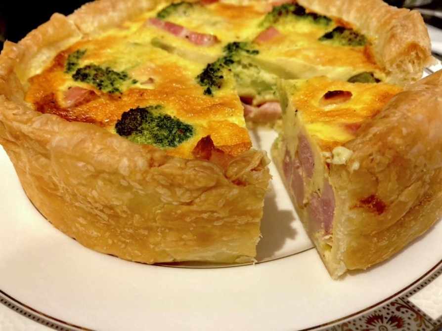 ブロッコリーチェダーキッシュのレシピ・作り方