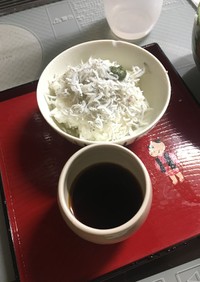 しらす丼　タレ　簡単絶品