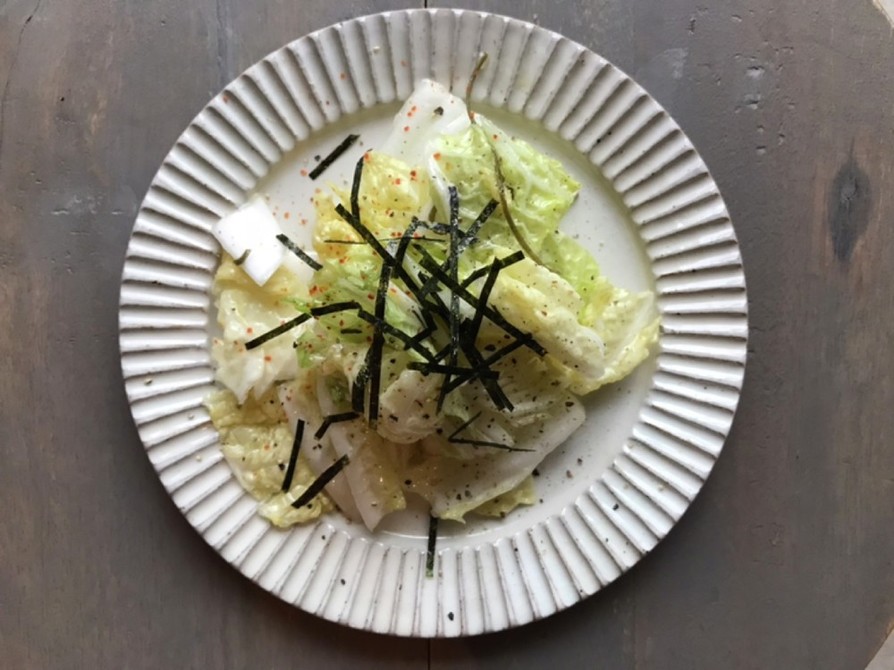 白菜のサラダの画像