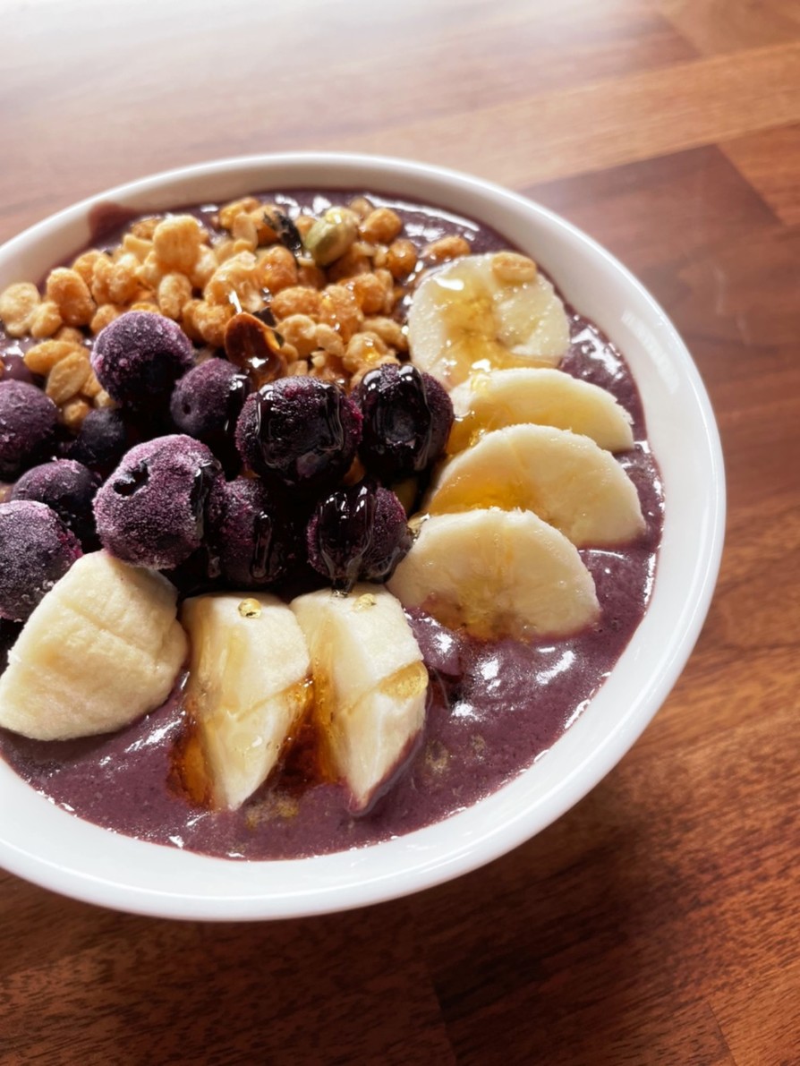 アサイーボウルのレシピ