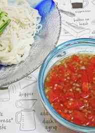 みんなが作ってる 素麺 つけ汁 トマトのレシピ クックパッド 簡単おいしいみんなのレシピが374万品