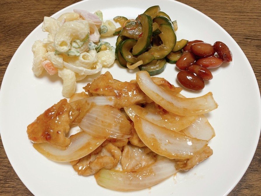 ダイエット＊豚の生姜焼き×タンパク質摂取の画像