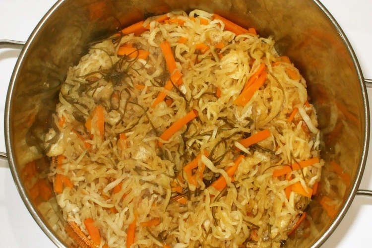 切り干し大根の煮物の作り方 簡単漢方薬局 レシピ 作り方 By 漢方薬のタカキ大林店 クックパッド 簡単おいしいみんなのレシピが360万品
