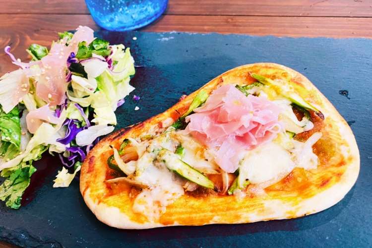 ナンて美人生ハム野菜ピザ極umami美人 レシピ 作り方 By 株式会社kizuna クックパッド 簡単おいしいみんなのレシピが366万品