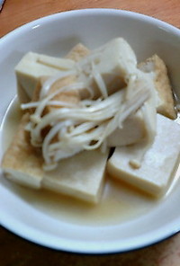 高野豆腐と厚揚げの煮物