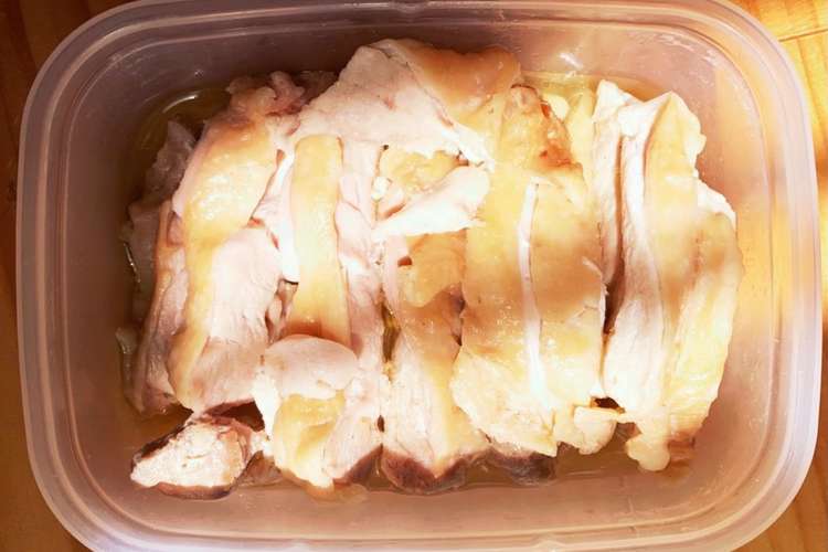 鶏モモ肉でさらにプルプル サラダチキン レシピ 作り方 By ピッコのみみちゃん クックパッド 簡単おいしいみんなのレシピが376万品