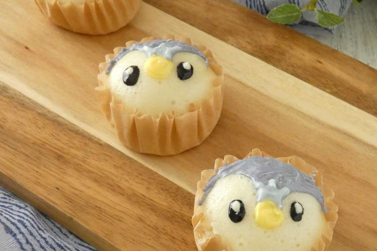 ポッチャマ蒸しパン レシピ 作り方 By 140 わんたるママ クックパッド 簡単おいしいみんなのレシピが370万品