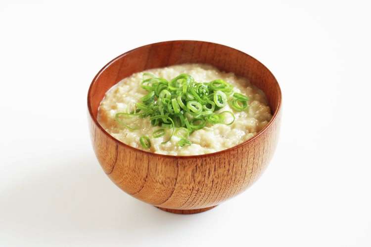 オートミール雑炊 レシピ 作り方 By Fundodai クックパッド 簡単おいしいみんなのレシピが376万品